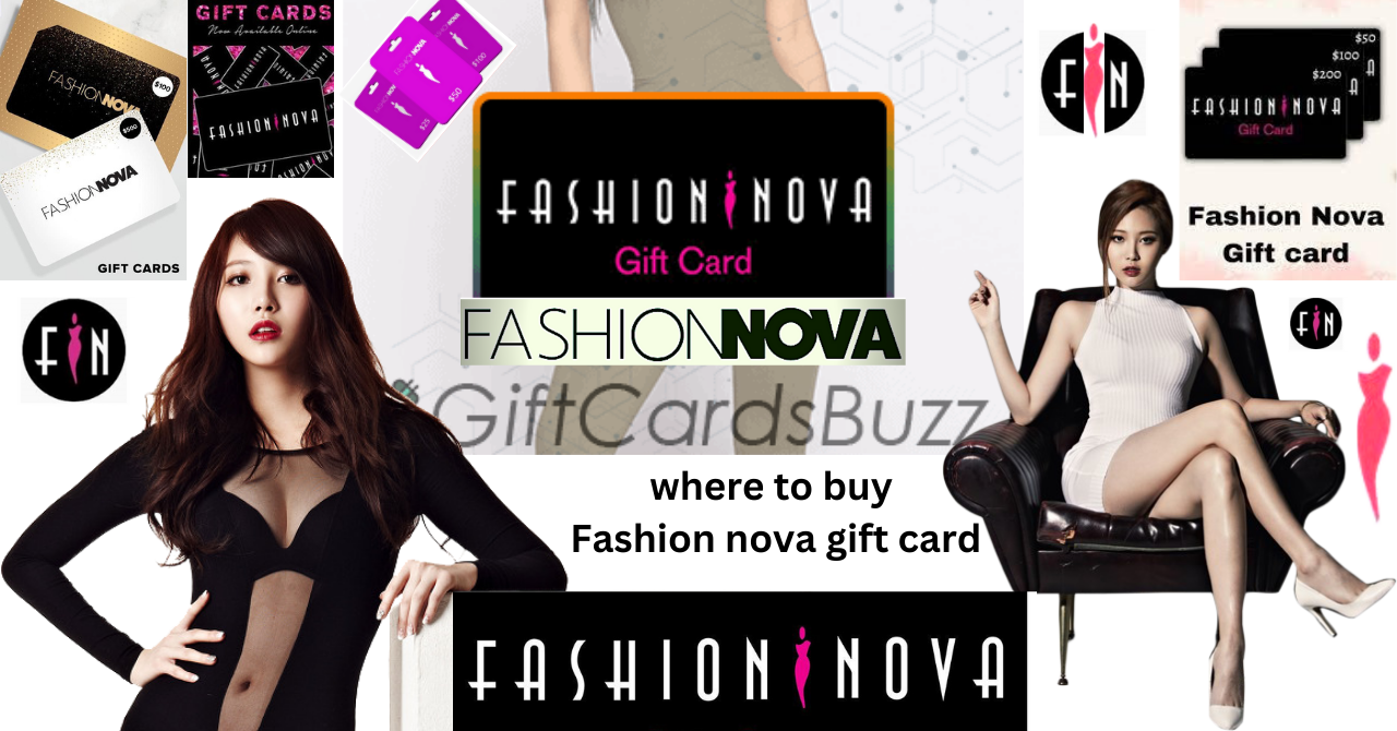 where to buy fashion nova gift card